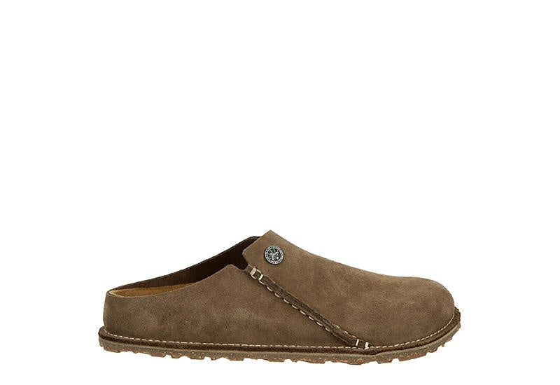 Birkenstock Unisex Zermatt Premium Suede Leather Gray Taupe