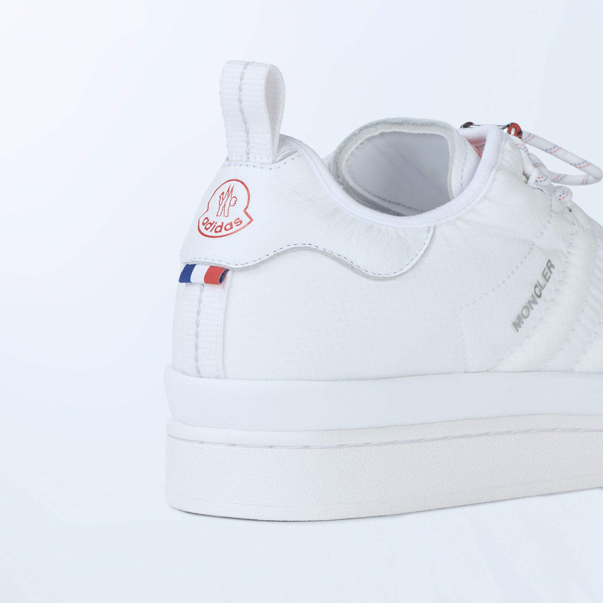 adidas Men's Campus 'Moncler Core White' Sneakers