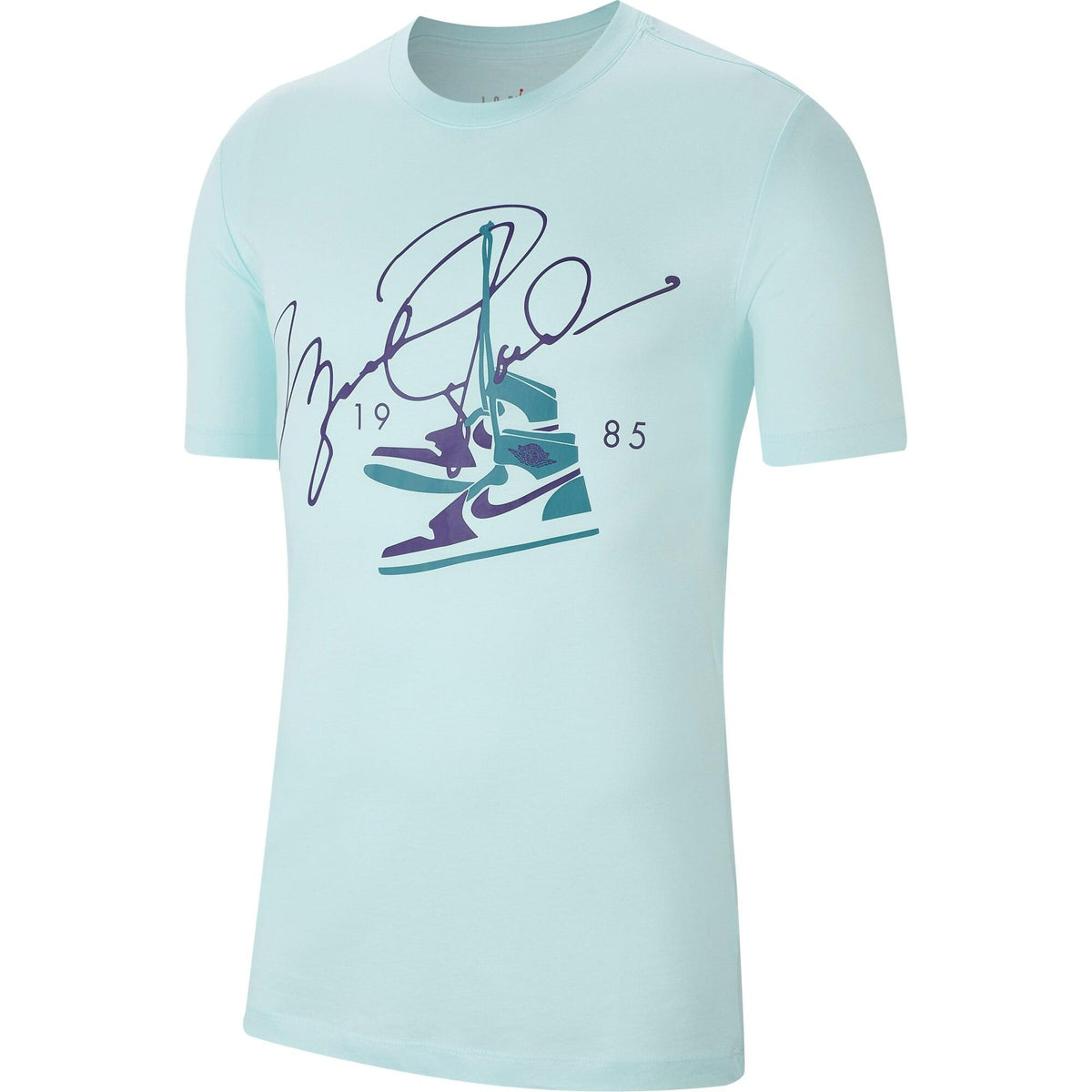 Air Jordan Men's Aj85 Signature Short Sleeve Tee T-Shirts