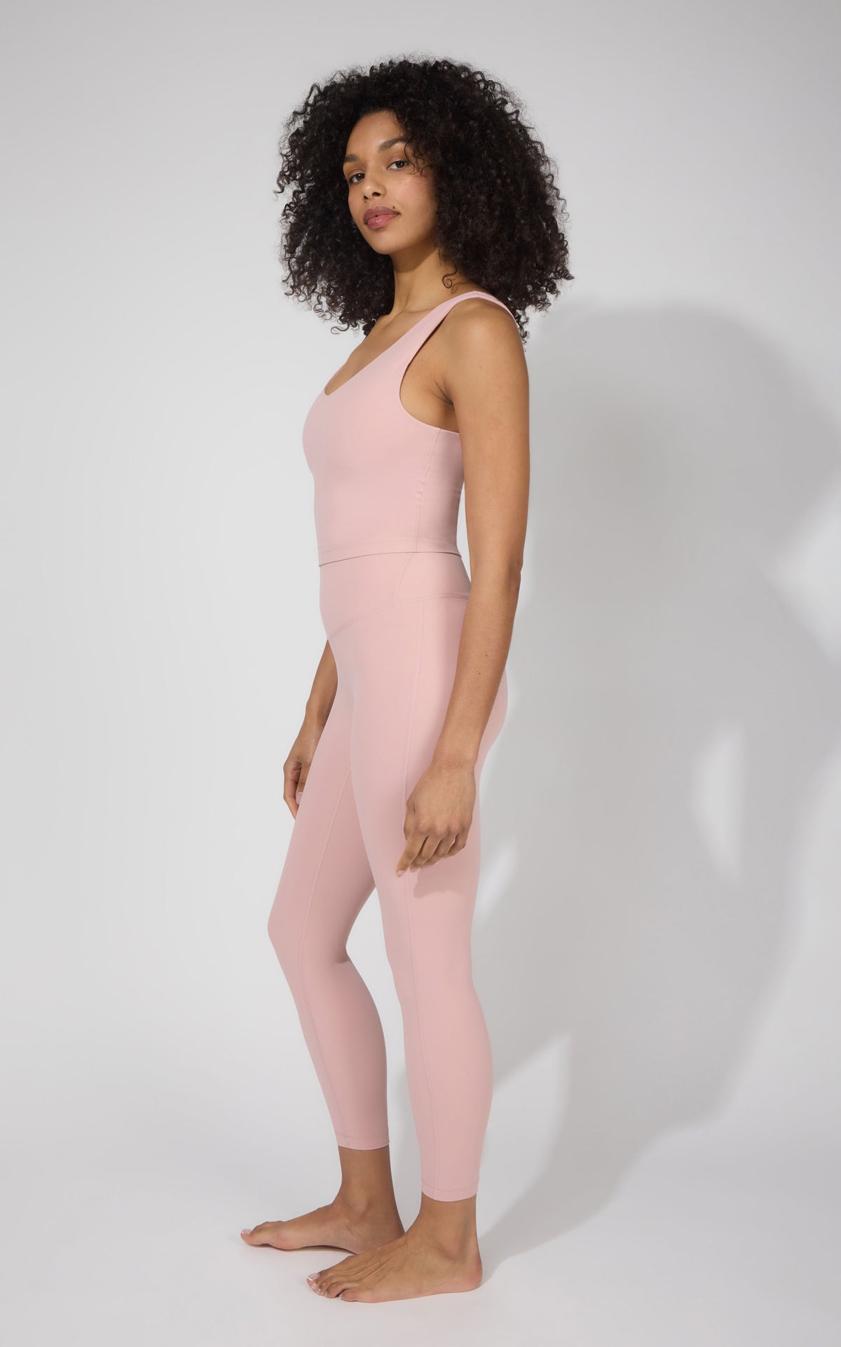 90 Degree by Reflex Everyday Serene Tank & Flexvi Ankle Tight Set