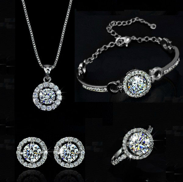 Premium Fashion Jewelry Sets for Women | Luxury Necklace, Earrings & Ring Collections | Matching Jewelry Suites for Weddings & Parties | Trendy High-Sense Accessories Sets