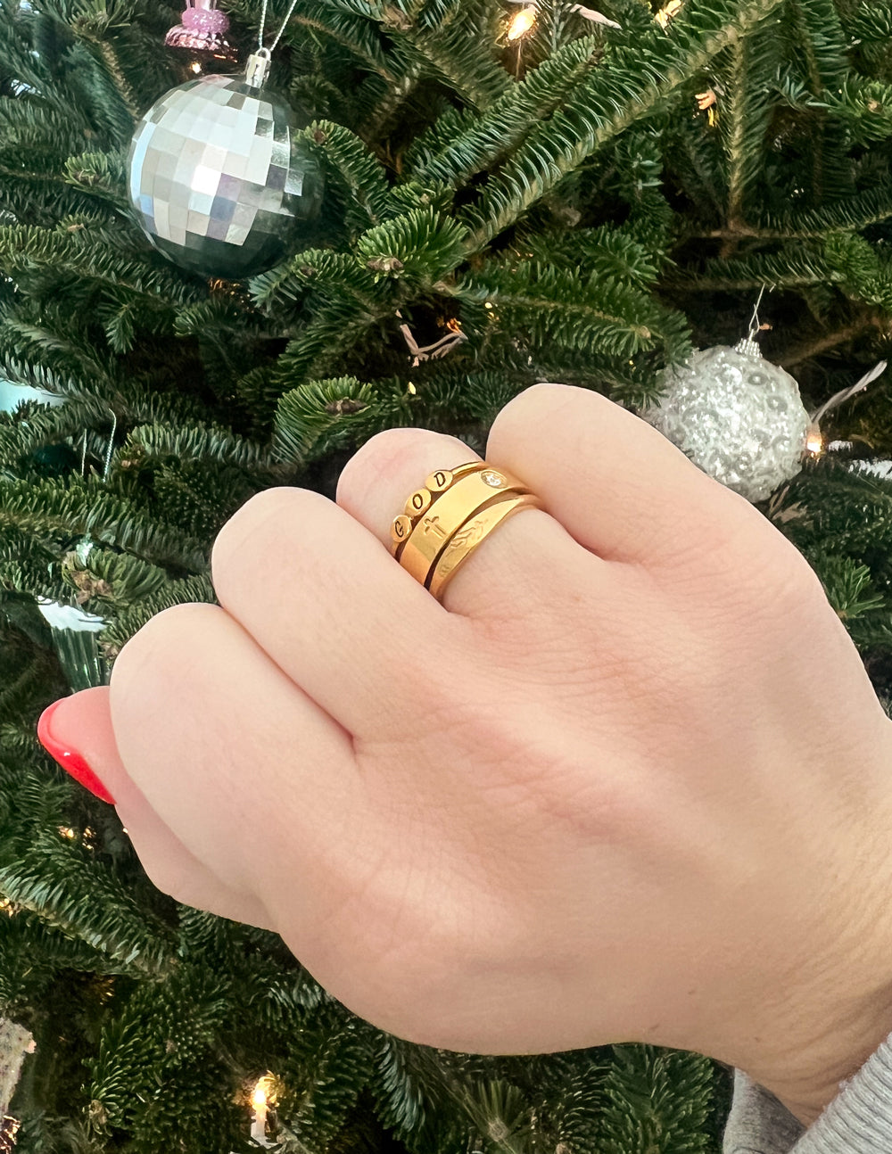 Elevated Faith Eternity Gem Ring