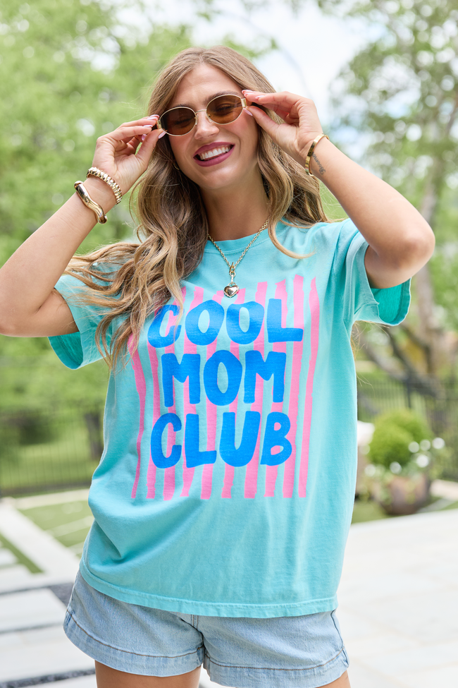 Cool Mom Club Mint Graphic Tee