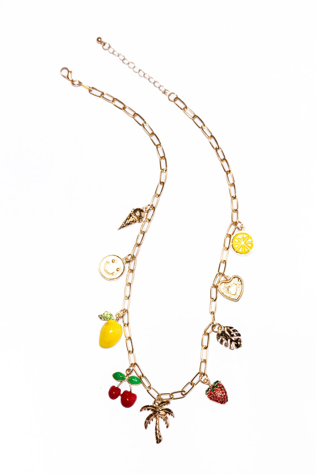 Fruit Charm Necklace