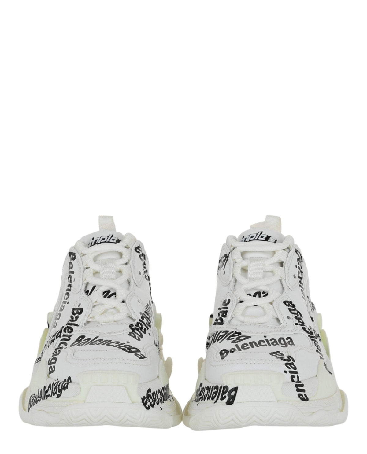 Balenciaga Triple S Logotype Low-Top Sneakers