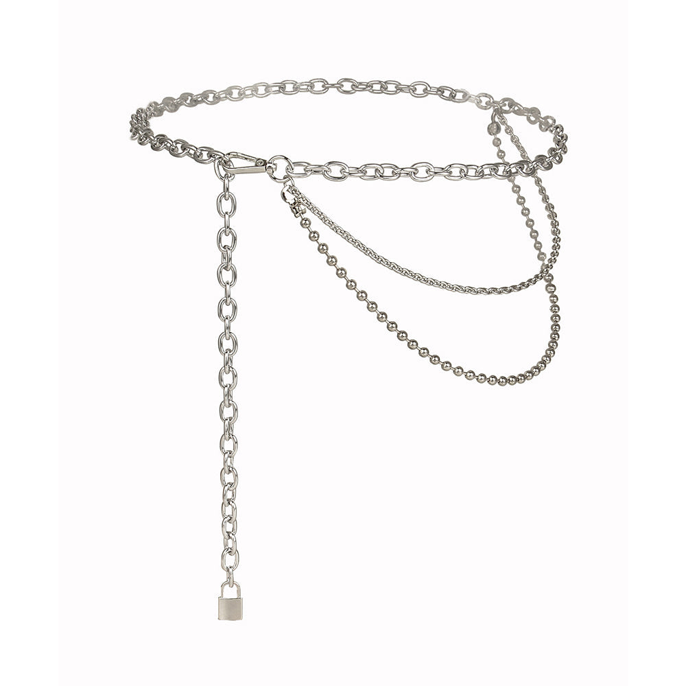 Summer Body Jewelry Chain | Hip-Hop Punk Style Body Harness | Luxury Multi-Layered Waist & Chest Chain | Trendy Unisex Streetwear Accessory | 2026 High-Fashion Punk Rock Body Jewelry