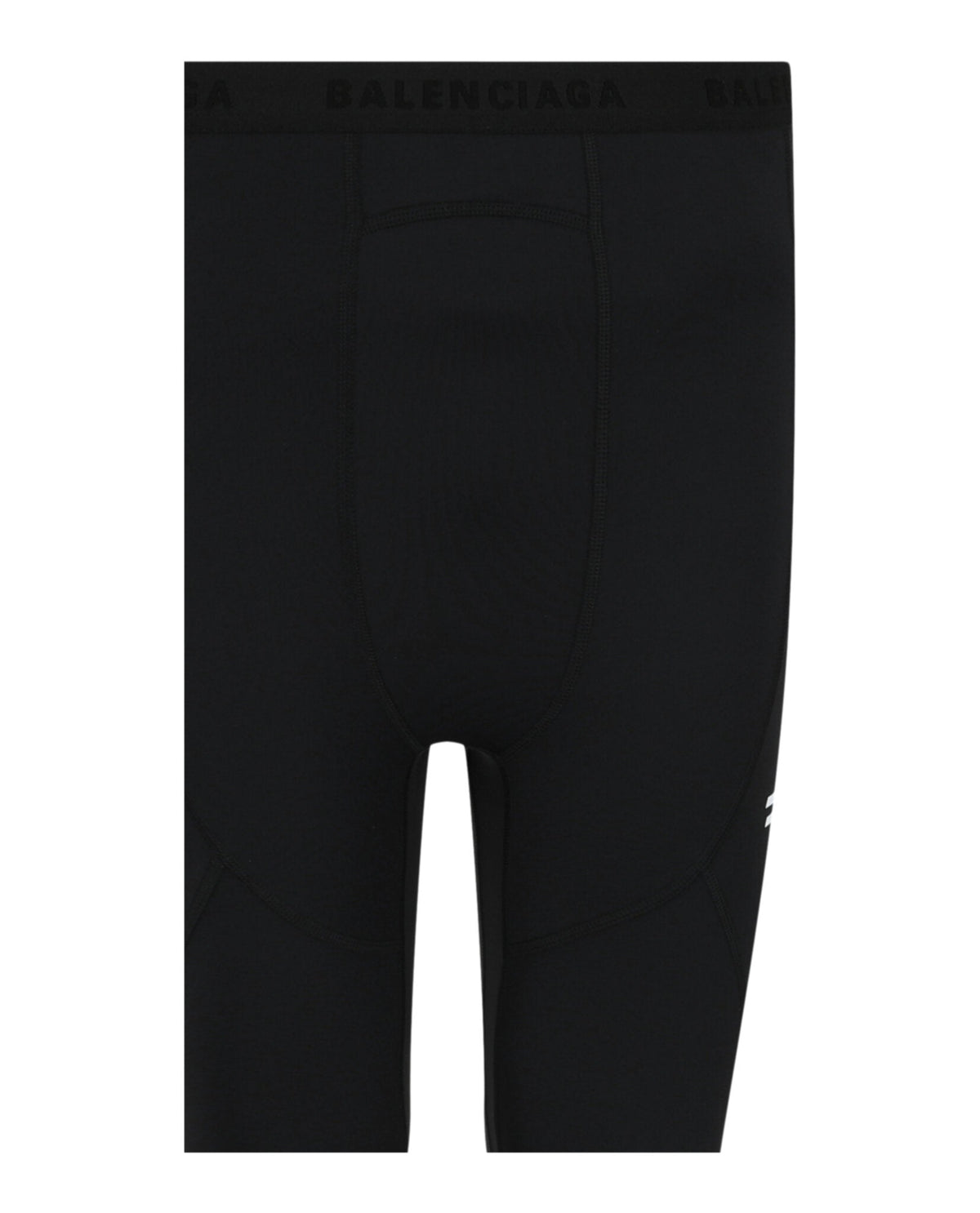 Balenciaga Logo Print Athletic Leggings