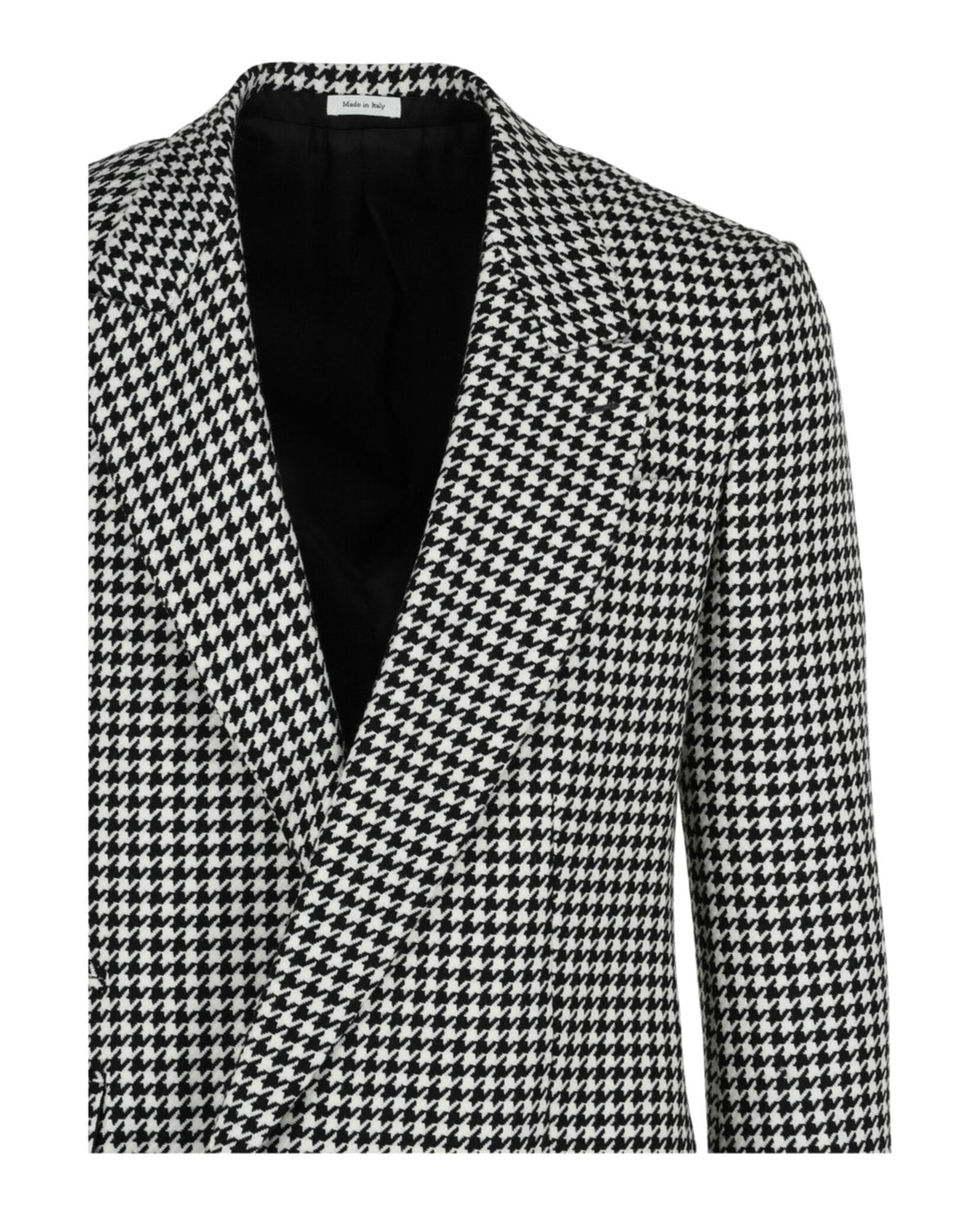 Alexander McQueen Asymmetrical Houndstooth Coat