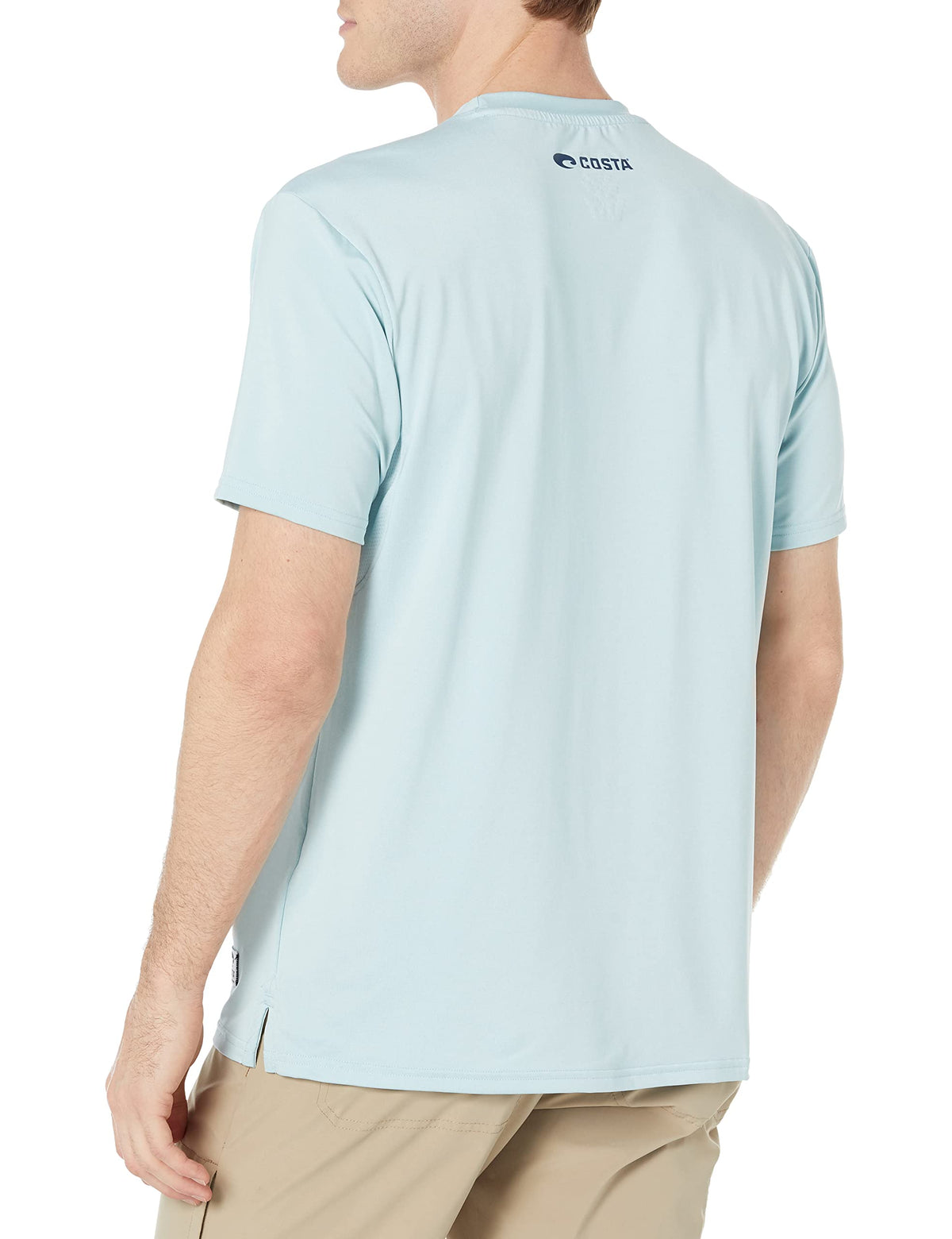 Costa Men's Short Sleeve Voyage Performance Shirt Shirts