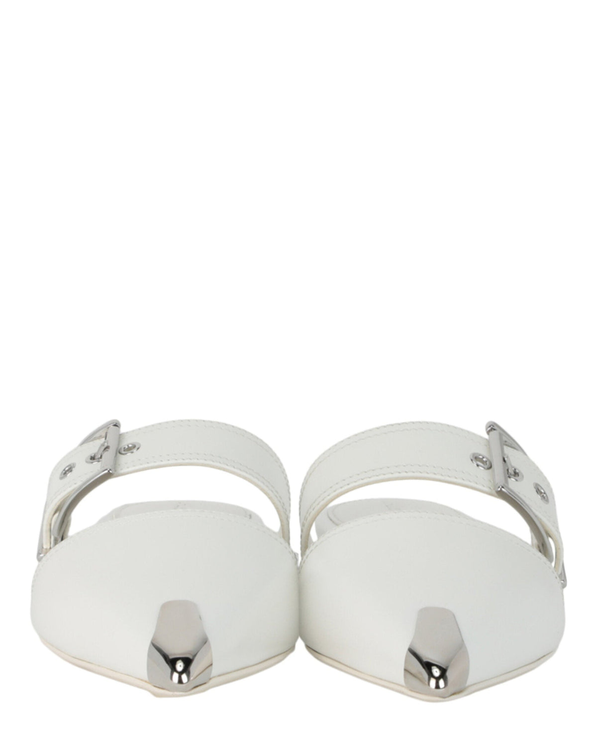 Alexander McQueen Punk Leather Flats
