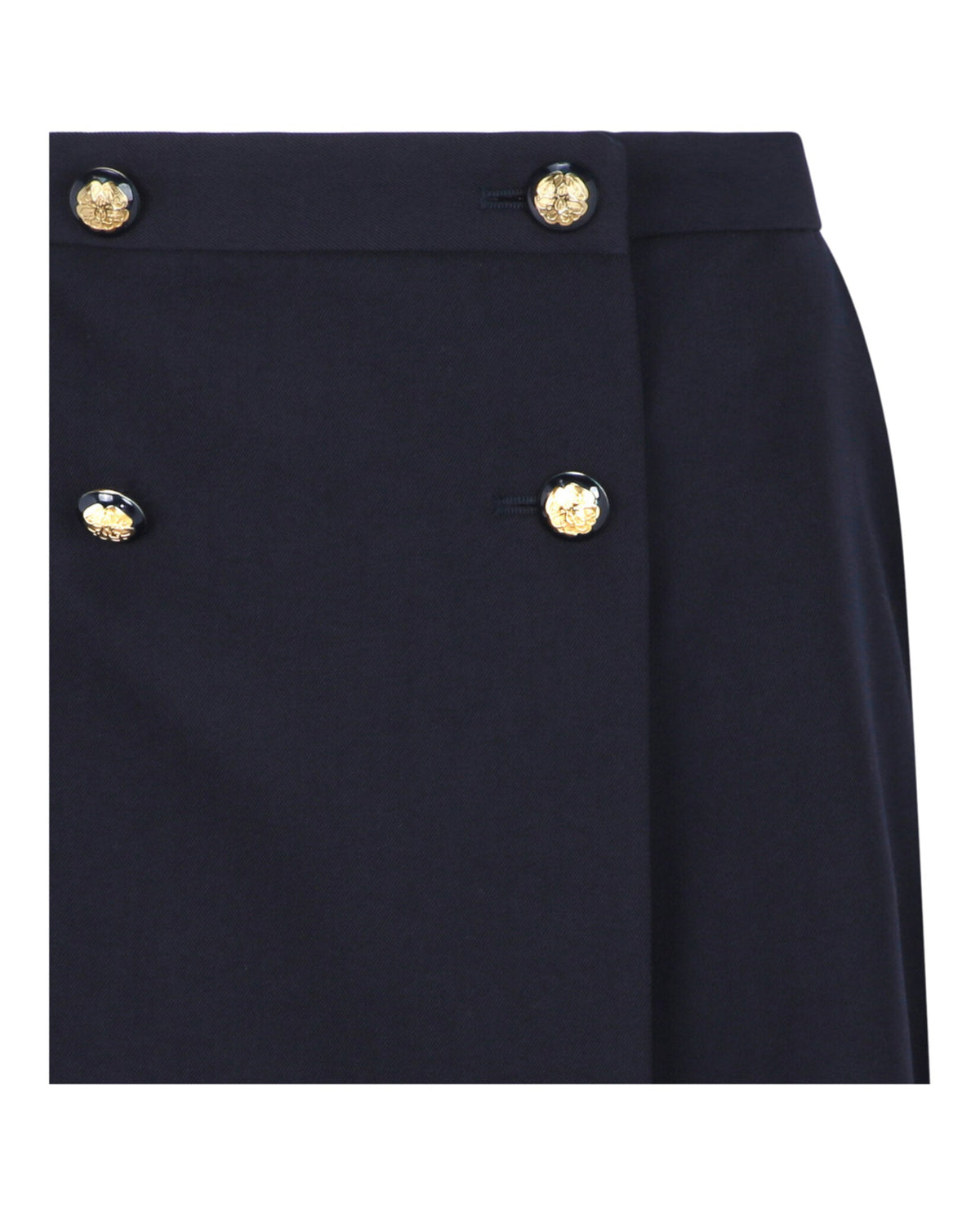 Alexander McQueen Military Detail Mini Skirt