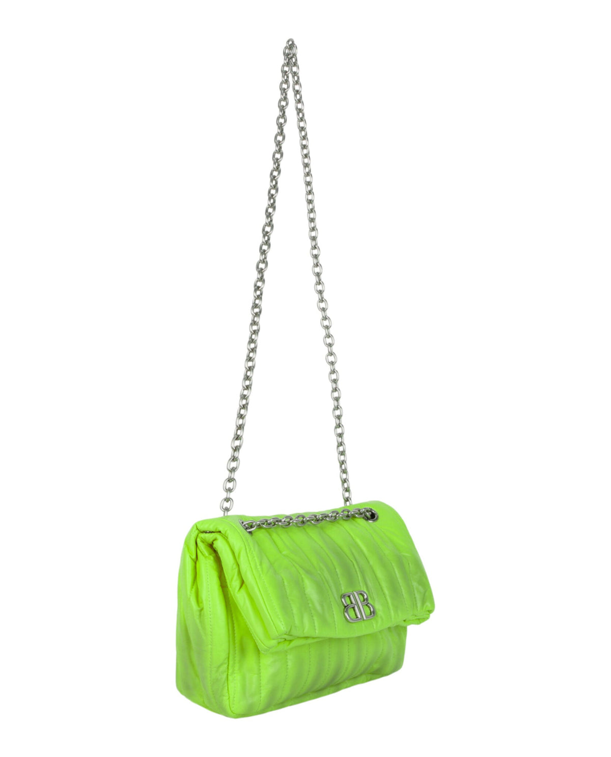 Balenciaga Monaco Sprayed Quilted Small Chain Bag