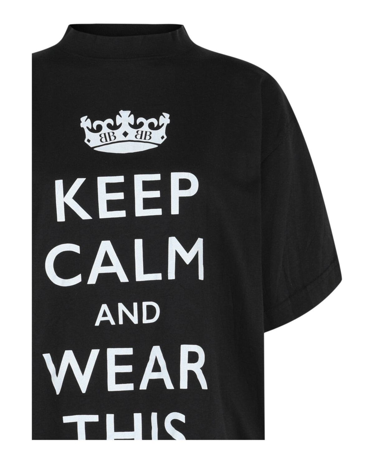 Balenciaga Oversized Keep Calm T-Shirt