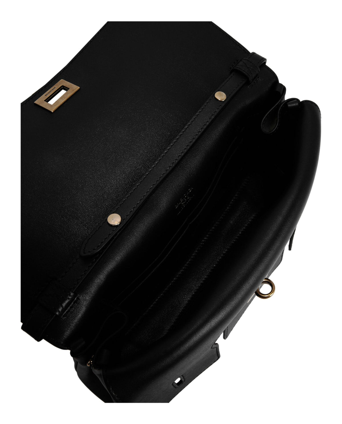 Balenciaga Bel Air Small Leather Clutch Bag