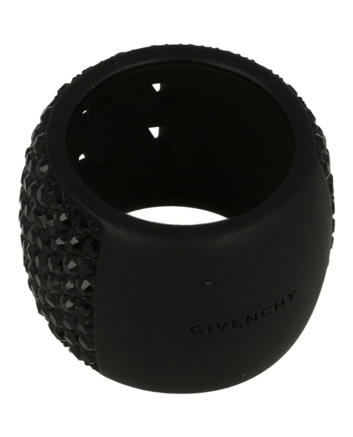 Givenchy 4G Ring in Metal With Crystals