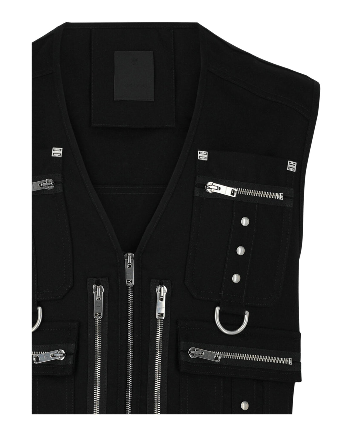 Givenchy Multi-Pocket Wool Vest