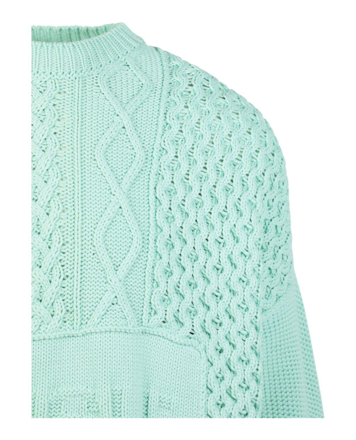 AMBUSH Patchwork Knit Crewneck Sweater