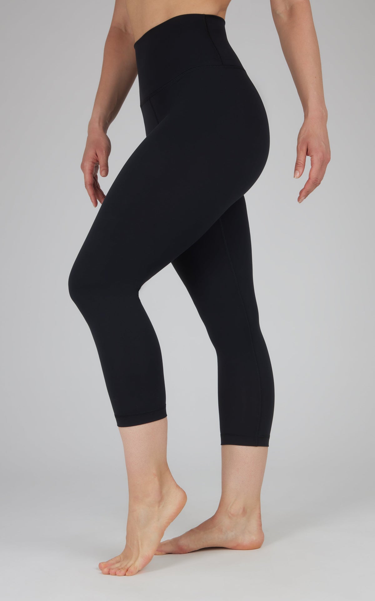 90 Degree by Reflex Lux Elastic Free High Waist Capri