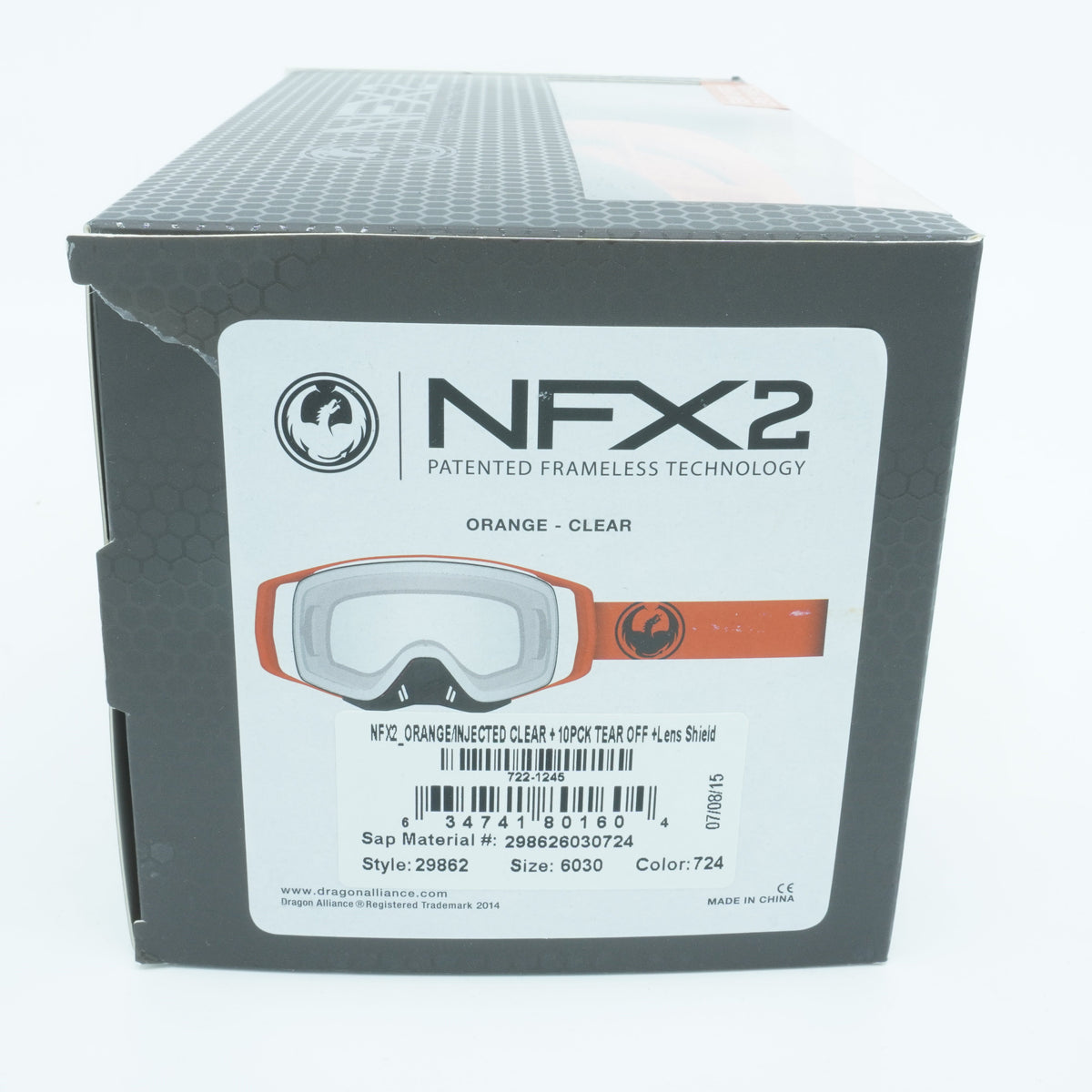 Dragon Alliance Men's Nfx2 Mx 1 Goggles