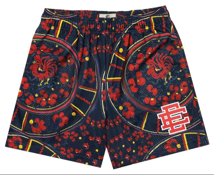 Eric Emanuel Men's Ee Basic Short Rooster Blue Fw22 Shorts
