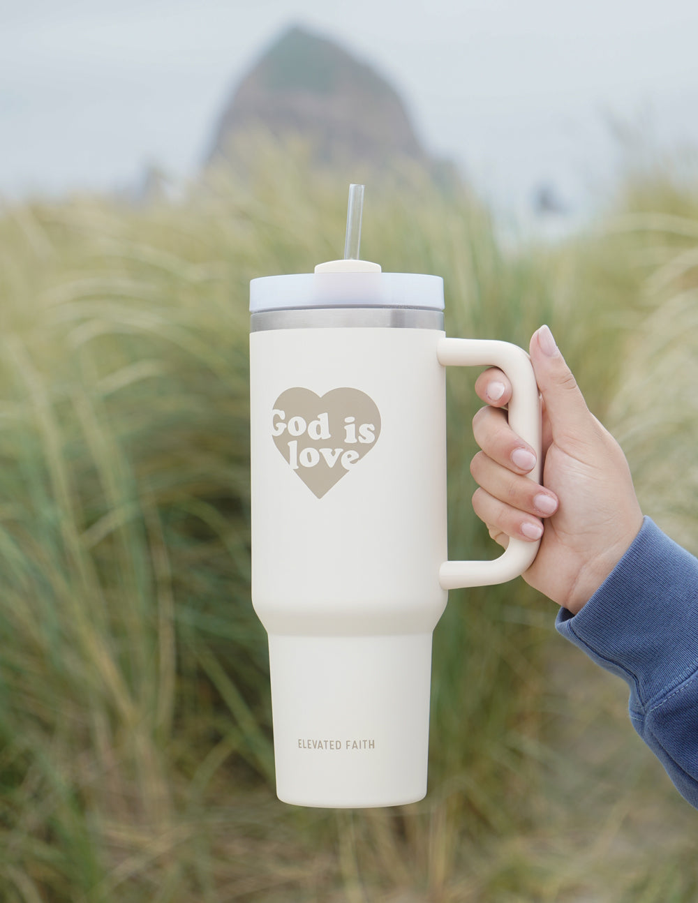 Elevated Faith God is Love 40 oz Tumbler