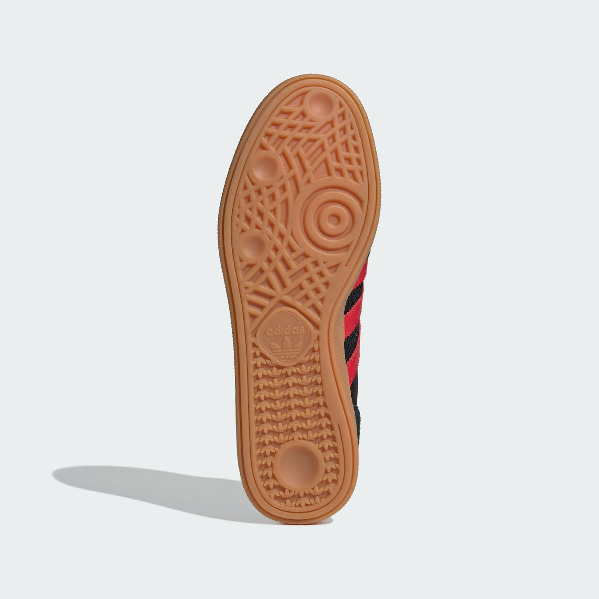 adidas Men's Handball Spezial 'Black Better Scarlet Gum' Sneakers