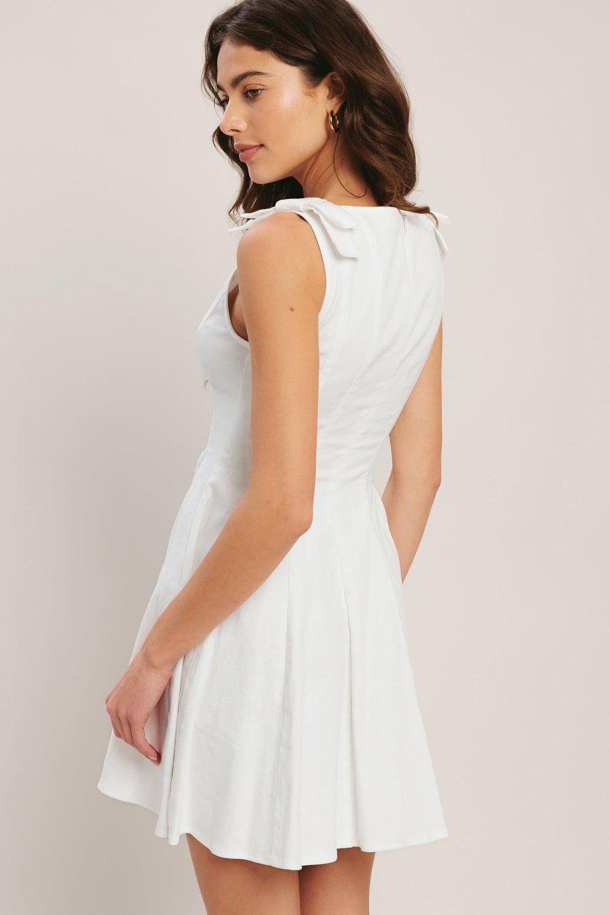 Elegant Moment Woven Mini Dress