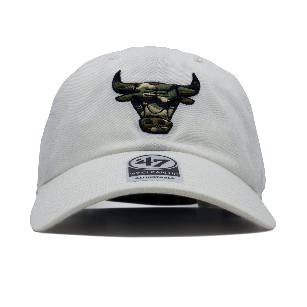 47 Brand Men's Chicago Bulls Clean Up Strapback Cap