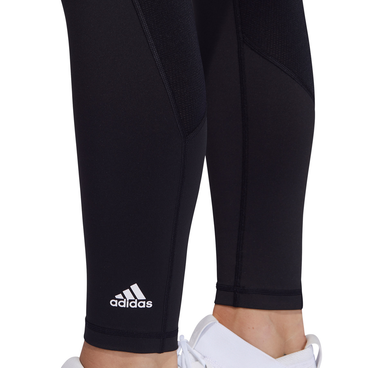 adidas Women's Alphaskin 3-Stripes Long Tights