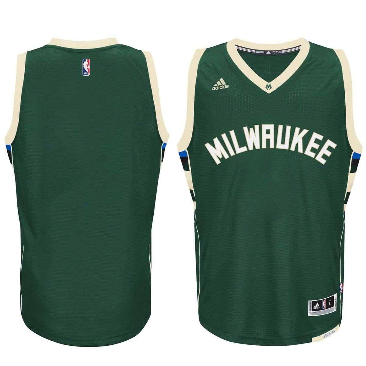 adidas Men's Milwaukee Bucks Swingman Jersey