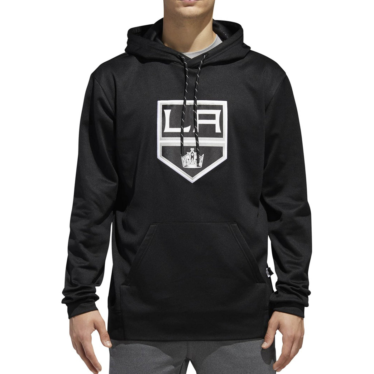 adidas Men's NHL La Kings Pullover Hoodie Sweaters