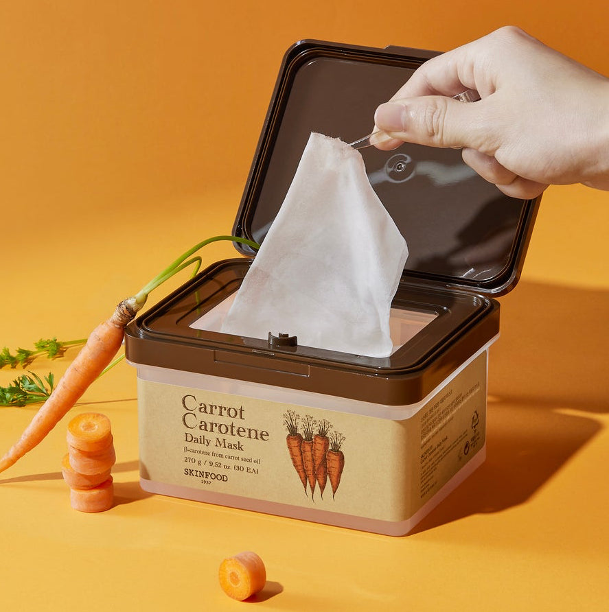 Carrot Carotene Daily Mask (30 Sheets)