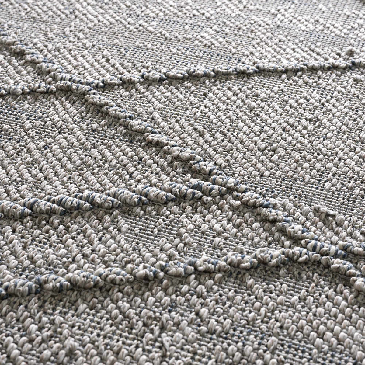 Baqer Taupe & Gray Textured Performance Outdoor Rug - Clearance