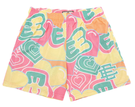 Eric Emanuel Men's Ee Basic Short Green Heart Ss22