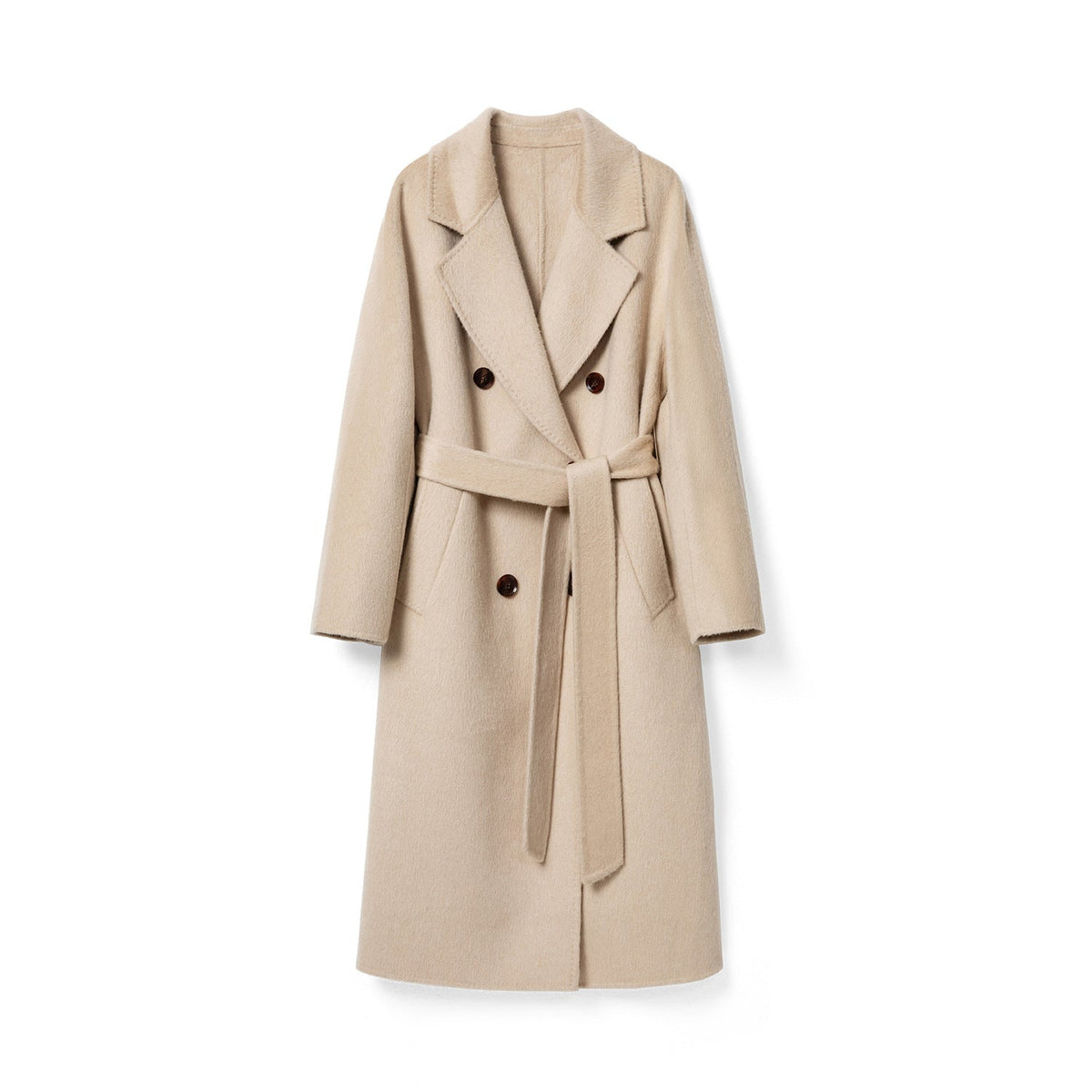 Women’s Premium Camel Coat | Reversible Genuine Woolen Jacket | Luxury Double-Sided Camel Hair Overcoat | Elegant Winter Warm Reversible Parka | 2026 High-End Luxury Outerwear Collection