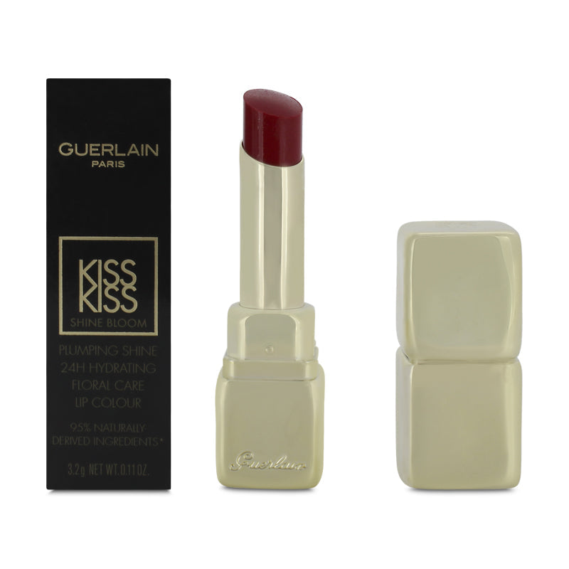Guerlain KissKiss Shine Bloom Plumping Shine Lipstick 419 Iris Crush (Blemished Box)
