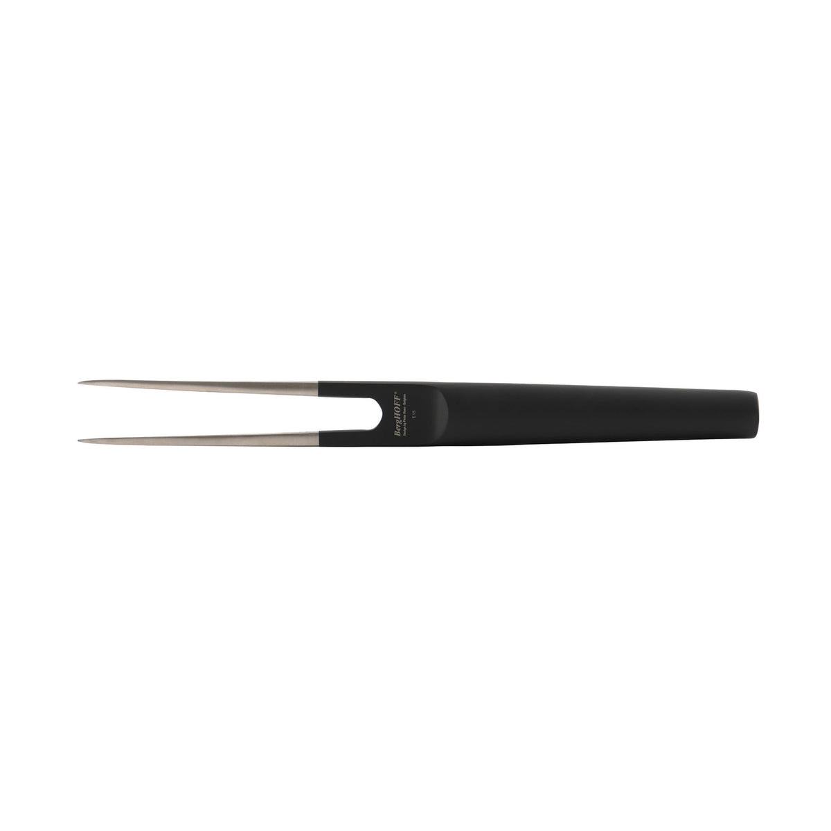 BergHOFF Ron 6.75" Stainless Steel Carving Fork Black