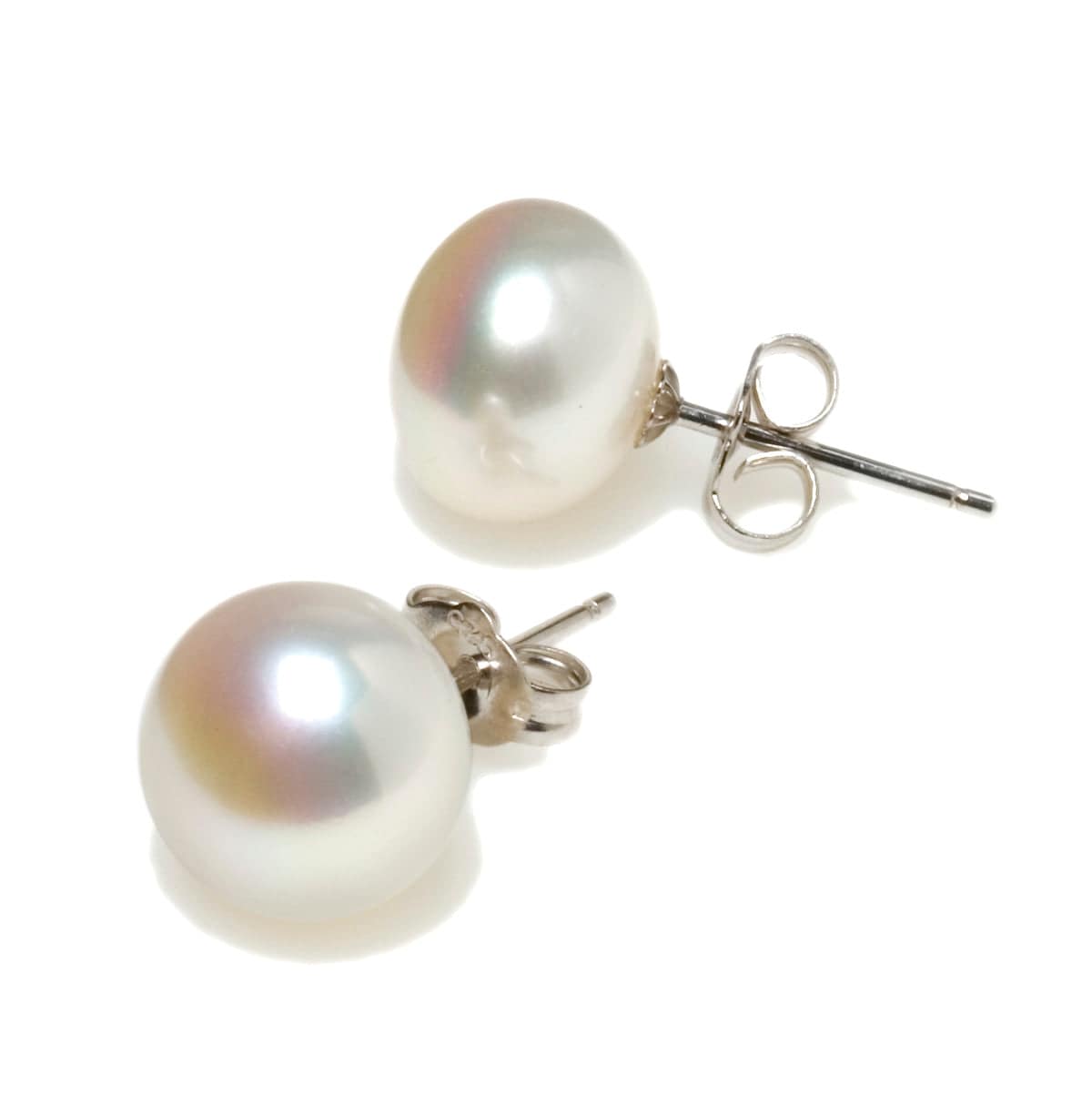 9-10mm Freshwater Pearl Stud Earrings for Women