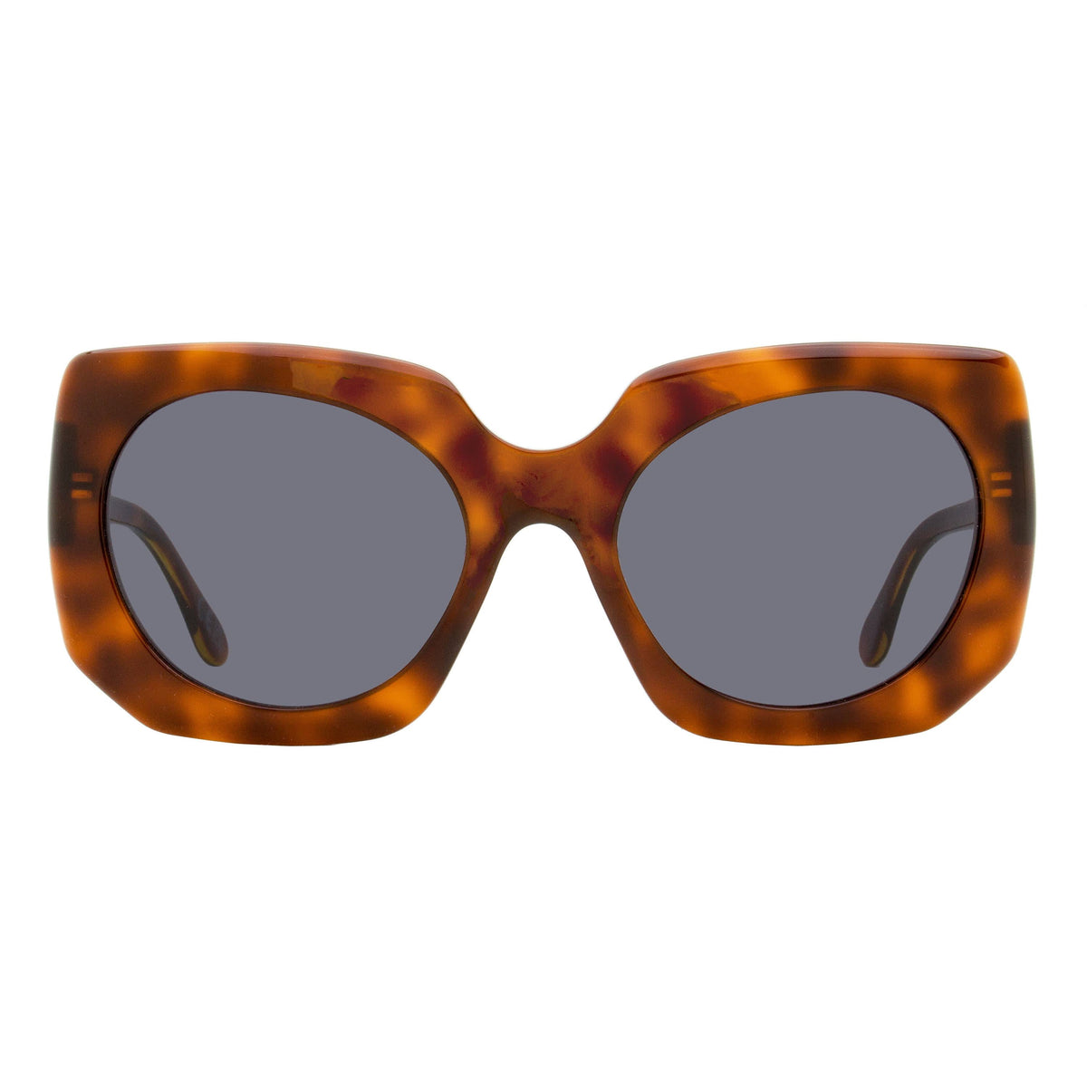 Marni Square Sunglasses Jellyfish Lake BZU Blonde Havana 56mm