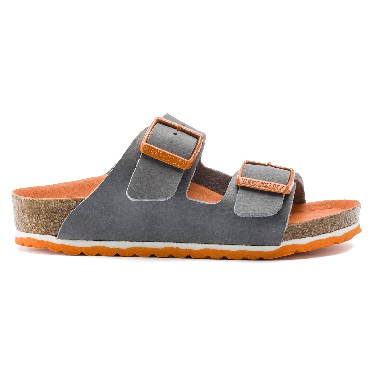 Birkenstock Arizona Kids Birko-Flor Desert Soil Vibrant Grey
