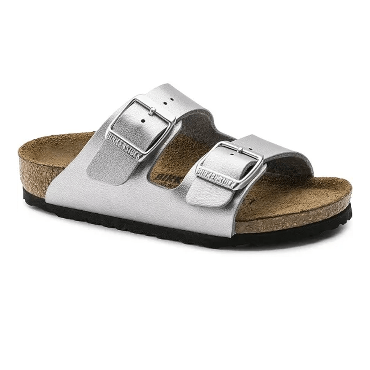 Birkenstock Arizona Kids Birko-Flor Silver