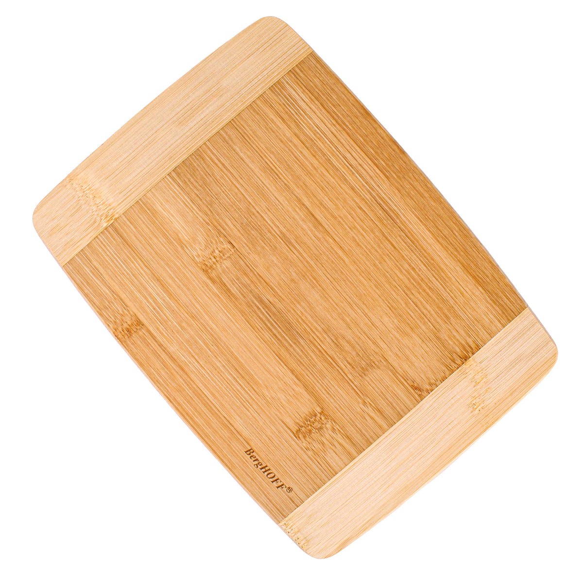 BergHOFF Bamboo 10.6" x 7.7" Rectangle Cutting Board, Two-toned