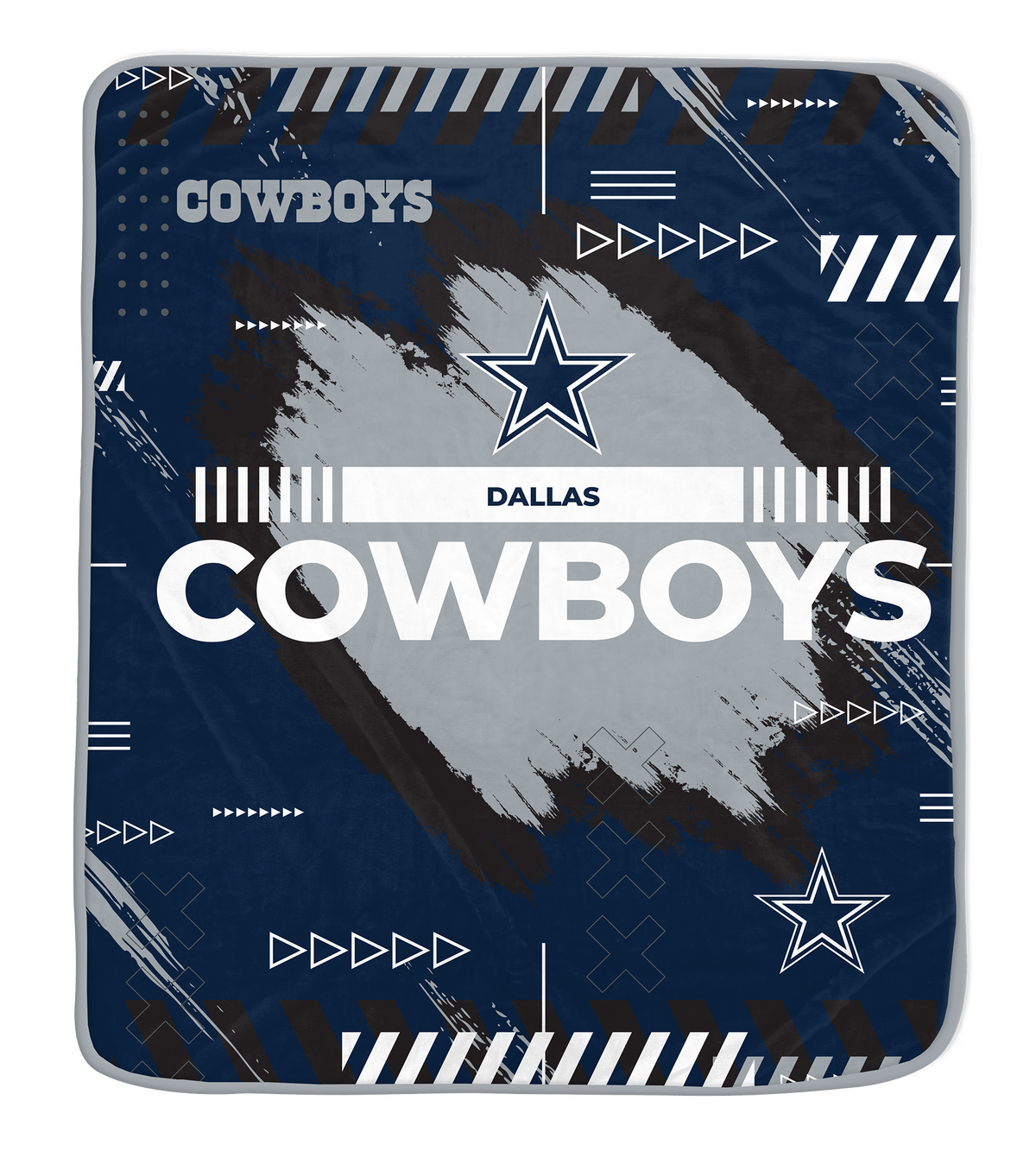 Dallas Cowboys NFL Team Modern Logo Blanket 60x72