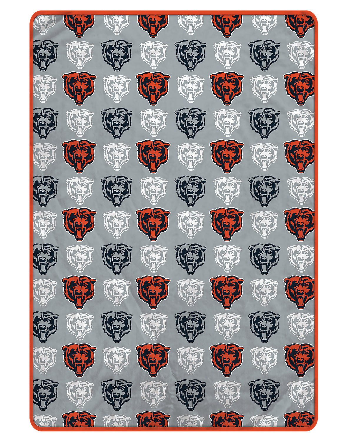 Chicago Bears NFL Team Logomania XL Blanket 66x95