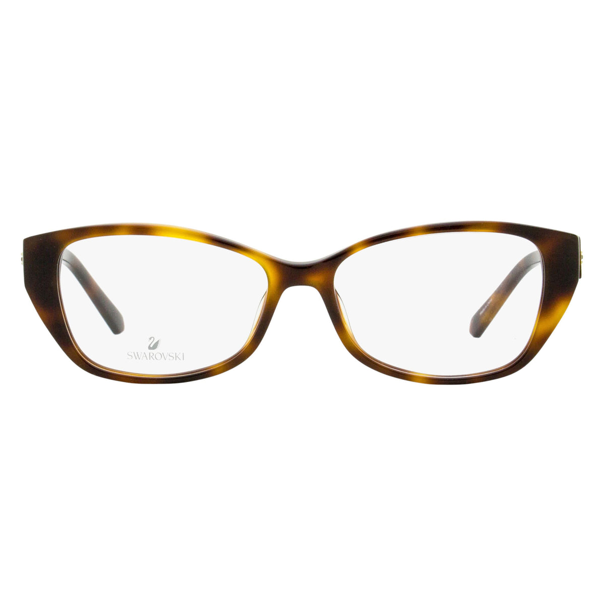 Swarovski Rectangular Eyeglasses SK5391 052 Dark Havana 53mm