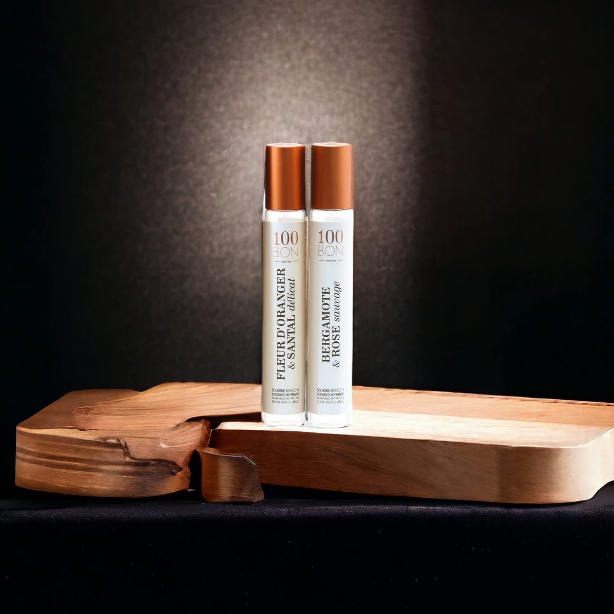 Duo 100 Bon Bergamote Rose Sauvage + Fleur D'Oranger