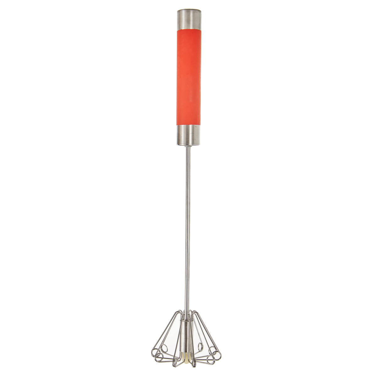 BergHOFF Essentials 18/10 Stainless Steel 12" Miracle Whisk, Red