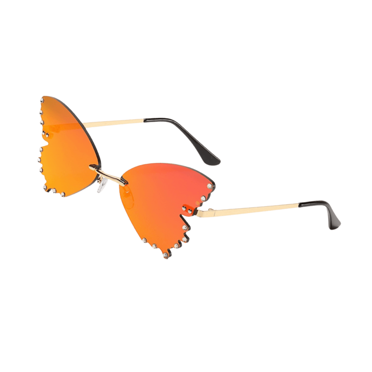 Goldtone Butterfly Sunglasses