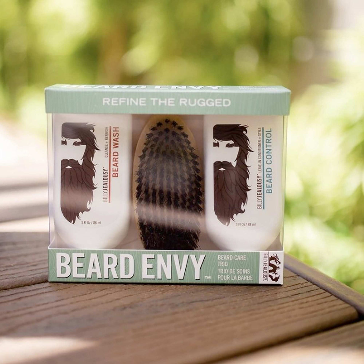Billy Jealousy Beard Envy Kit with Brush