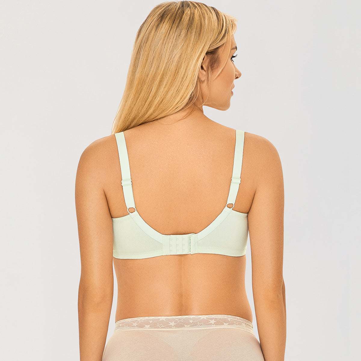 Floral Lace Wireless Minimizer Bra